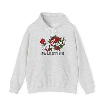 Palestine Floral Hoodie